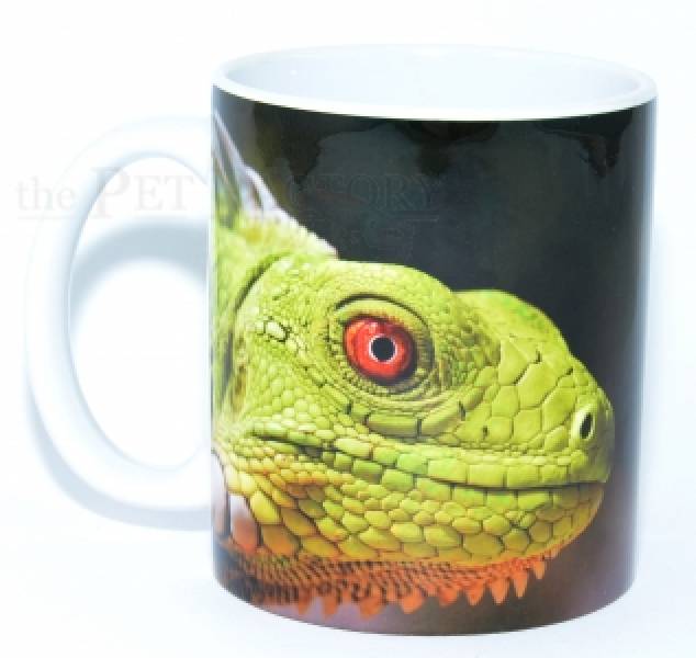 Kaffeebecher "Iguana iguana head 2"